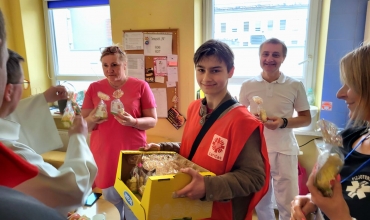Wolontariusze Caritas odwiedzili szpitale